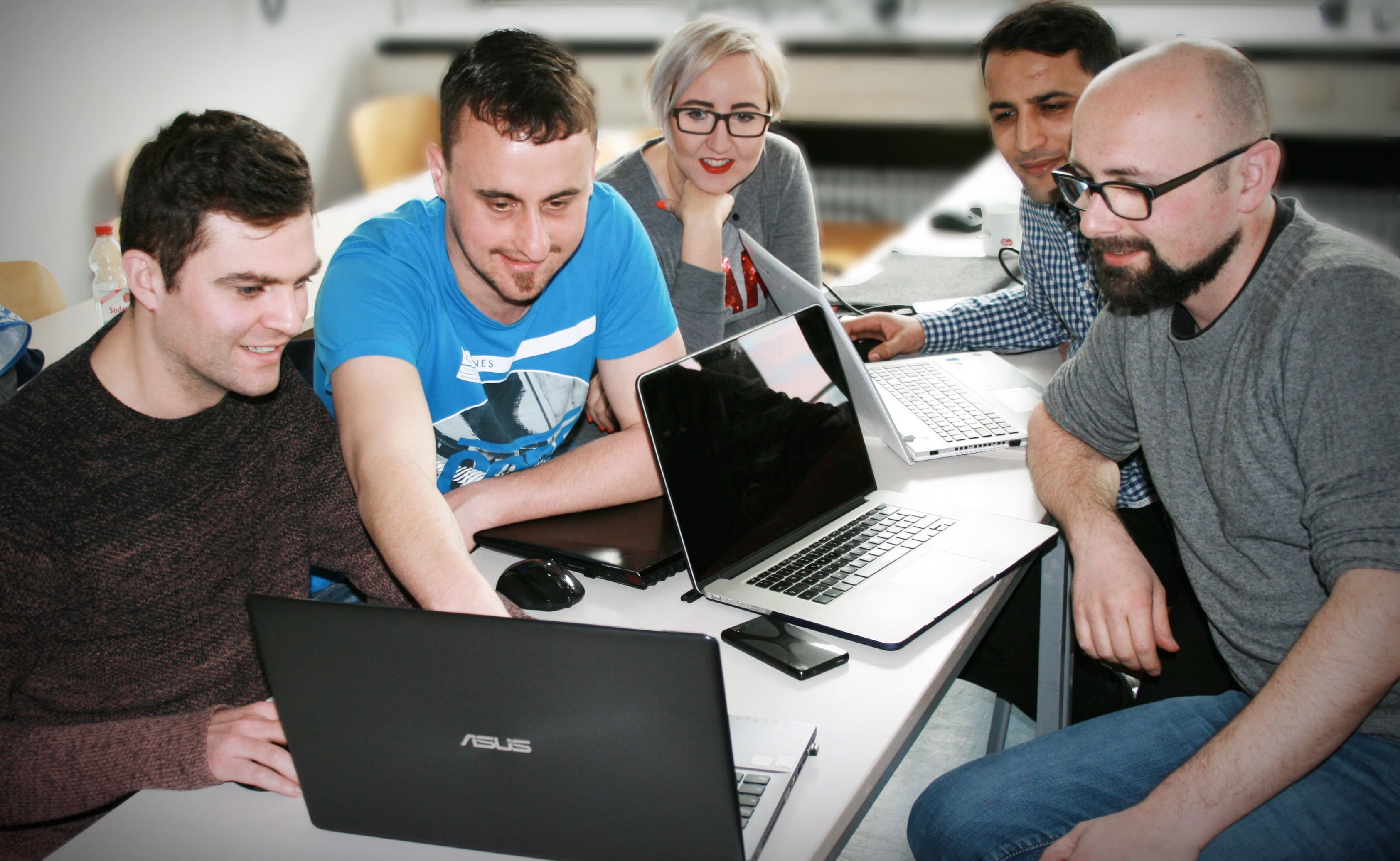 Das Marketing-Team von HsKAmpus