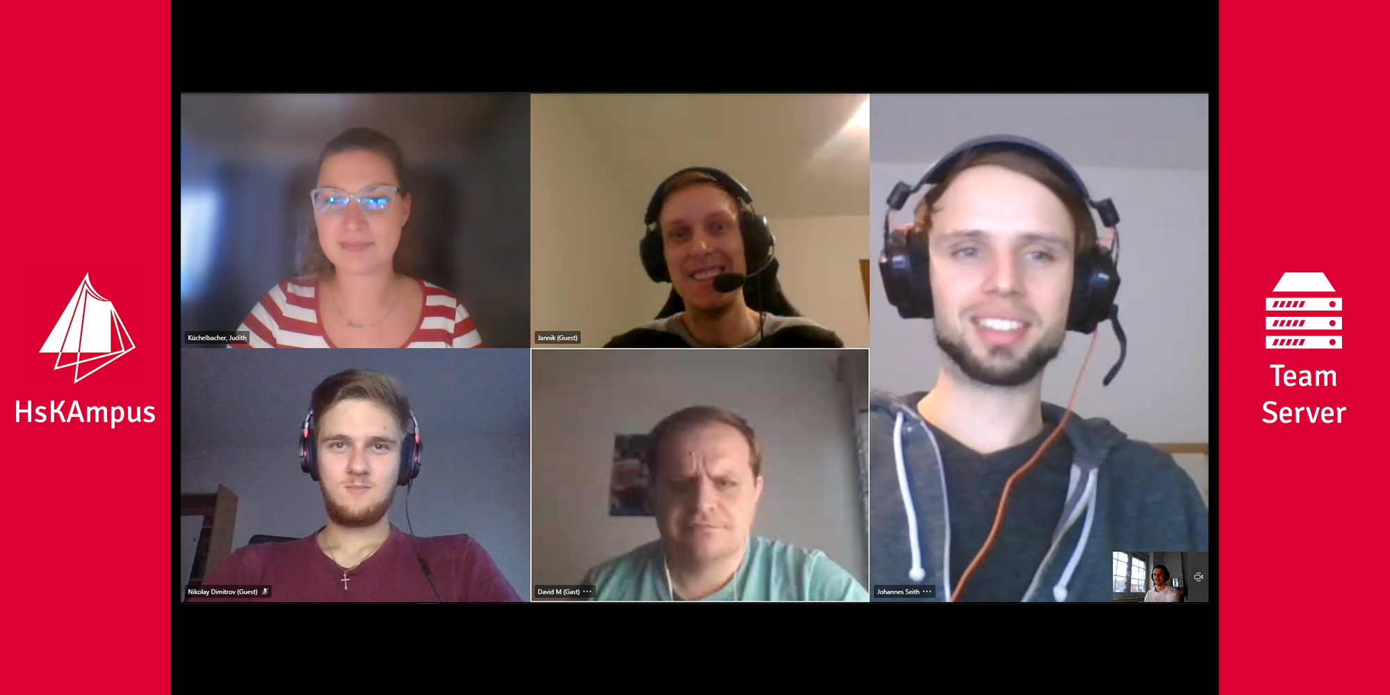 Das neue Server Team!