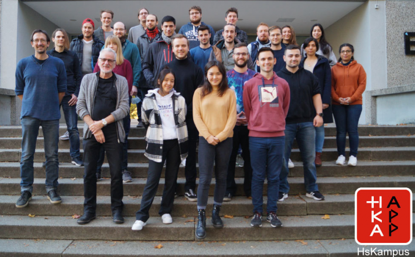 Das HKA-APP (HsKAmpus) Team im Ws 21/22