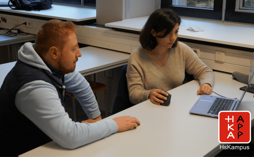 Das Website Team in WS21/22