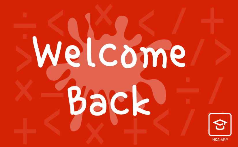 Welcome Back!