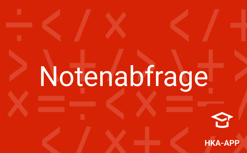 Notenabfrage