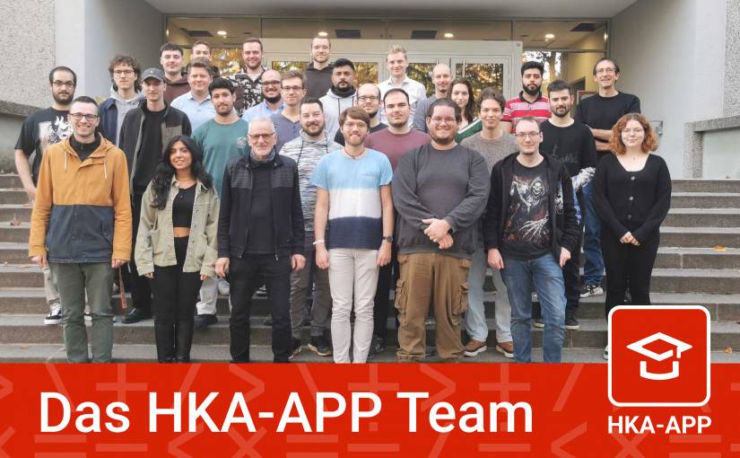 Das HKA-APP Team zum Wintersemester 2024/25